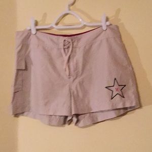 Nitrogen micro suede shorts